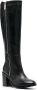 Tommy Hilfiger knee-high leather boots Black - Thumbnail 2