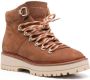 Tommy Hilfiger lace-up leather ankle boots Brown - Thumbnail 2