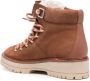 Tommy Hilfiger lace-up leather ankle boots Brown - Thumbnail 3