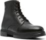 Tommy Hilfiger lace-up leather boots Black - Thumbnail 2