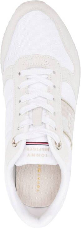 Tommy Hilfiger lace-up suede sneakers White