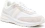 Tommy Hilfiger layered-details tonal mesh sneakers White - Thumbnail 2