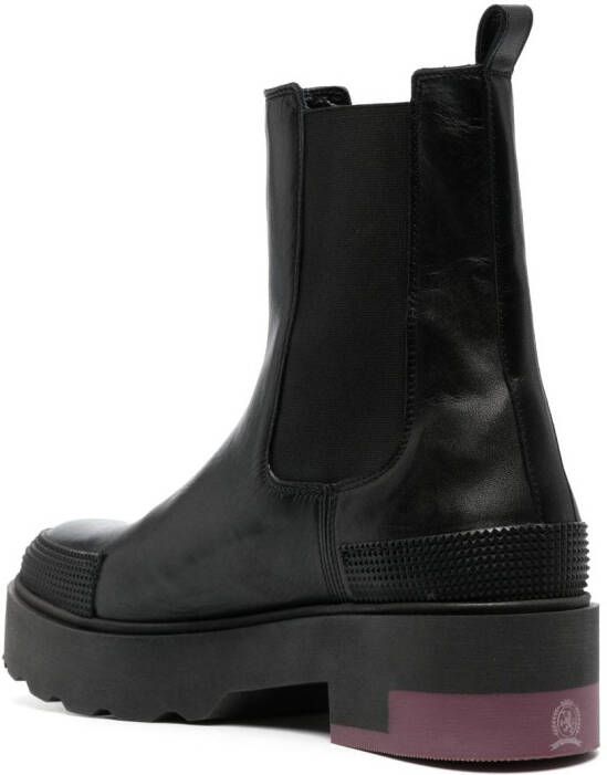 Tommy Hilfiger leather ankle boots Black