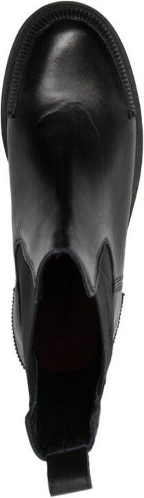 Tommy Hilfiger leather ankle boots Black