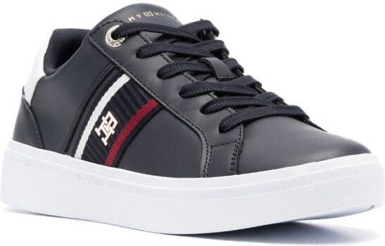 Tommy Hilfiger leather low-top sneakers Blue