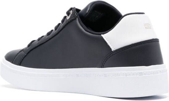 Tommy Hilfiger leather low-top sneakers Blue