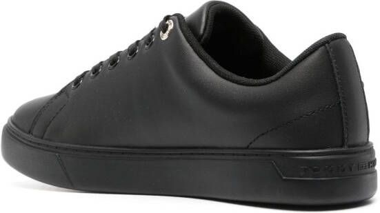 Tommy Hilfiger logo-embossed sneakers Black