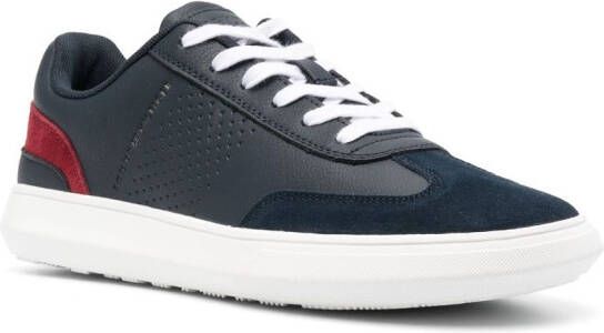 Tommy Hilfiger logo-patch low-top sneakers Blue
