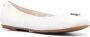 Tommy Hilfiger logo plaque ballerina shoes White - Thumbnail 2