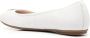 Tommy Hilfiger logo plaque ballerina shoes White - Thumbnail 3