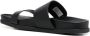 Tommy Hilfiger logo-plaque open-toe 20mm sandals Black - Thumbnail 3