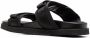 Tommy Hilfiger logo-plaque touch-strap sandals Black - Thumbnail 3