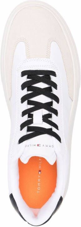 Tommy Hilfiger logo-print detail sneakers White