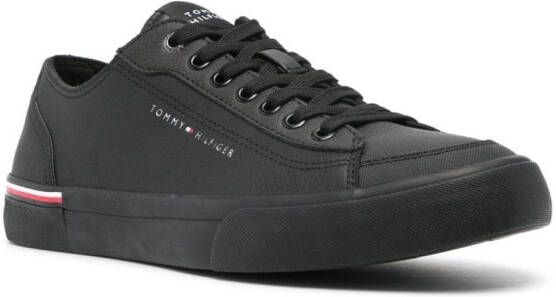 Tommy Hilfiger logo-print sneakers Black