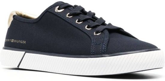Tommy Hilfiger low-top lace-up sneakers Blue