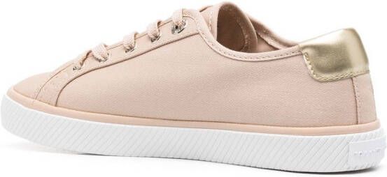 Tommy Hilfiger low-top lace-up sneakers Pink