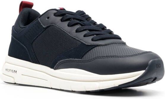Tommy Hilfiger low-top leather sneakers Blue