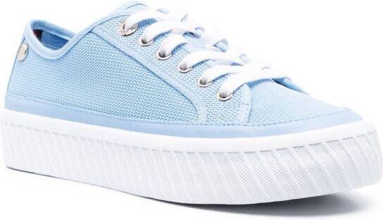 Tommy Hilfiger low-top platform sneakers Blue