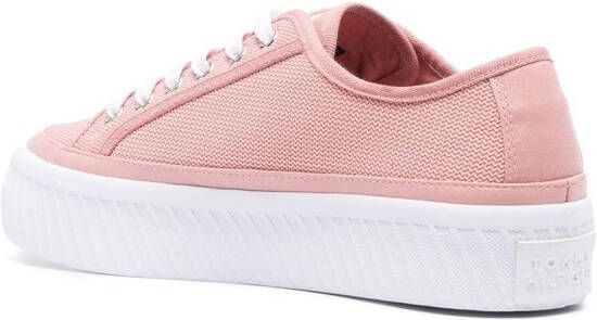 Tommy Hilfiger low-top platform sneakers Pink