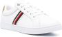Tommy Hilfiger low-top webbing trim sneakers White - Thumbnail 2