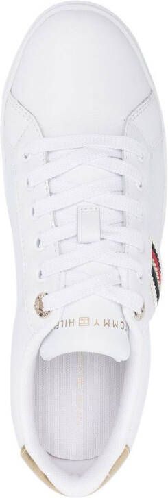 Tommy Hilfiger low-top webbing trim sneakers White
