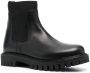 Tommy Hilfiger lug-sole leather Chelsea boots Black - Thumbnail 2