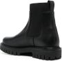 Tommy Hilfiger lug-sole leather Chelsea boots Black - Thumbnail 3