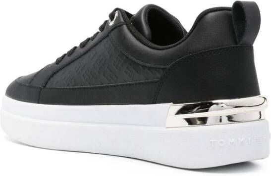 Tommy Hilfiger Lux Court leather sneakers Black