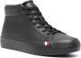 Tommy Hilfiger Modern lace-up leather sneakers Black - Thumbnail 2