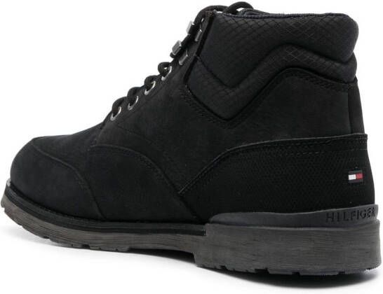 Tommy Hilfiger Nubumix suede boots Black