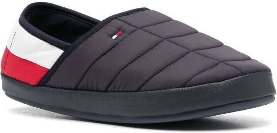 Tommy Hilfiger padded house slippers Blue