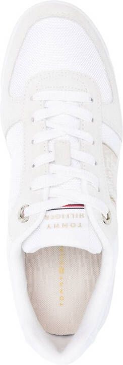 Tommy Hilfiger panelled leather sneakers White