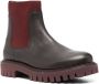 Tommy Hilfiger Premium chunky Chelsea boots Red - Thumbnail 2