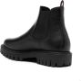 Tommy Hilfiger round-toe slip-on leather boots Black - Thumbnail 3