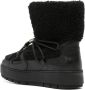 Tommy Hilfiger shearling-trim leather snow boots Black - Thumbnail 3