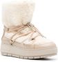 Tommy Hilfiger shearling-trim leather snow boots Neutrals - Thumbnail 2