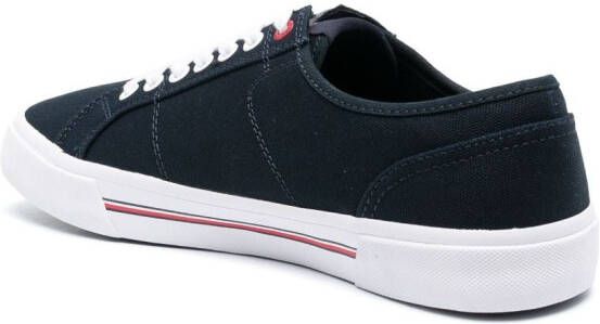 Tommy Hilfiger signature-detail low-top sneakers Blue
