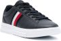 Tommy Hilfiger stripe-detail lace-up sneakers Blue - Thumbnail 2