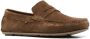 Tommy Hilfiger suede leather loafers Brown - Thumbnail 2