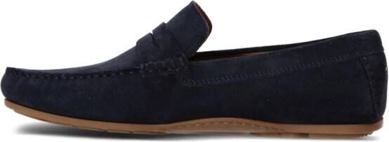 Tommy Hilfiger suede penny loafers Blue