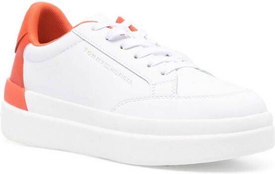 Tommy Hilfiger two-tone platform sneakers White