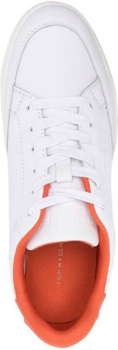 Tommy Hilfiger two-tone platform sneakers White