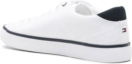 Tommy Hilfiger Vulc logo-patch sneakers White