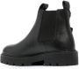 Tommy Jeans 40mm logo-patch leather boots Black - Thumbnail 3