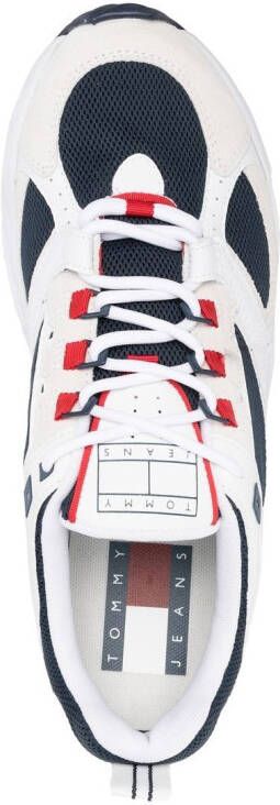 Tommy Jeans Archive Runner panelled lace-up sneakers White