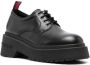 Tommy Jeans Ava leather Oxford shoes Black - Thumbnail 2