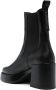 Tommy Jeans Chelsea 80mm leather chunky boots Black - Thumbnail 3