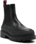 Tommy Jeans Chelsea foxing leather boot Black - Thumbnail 2