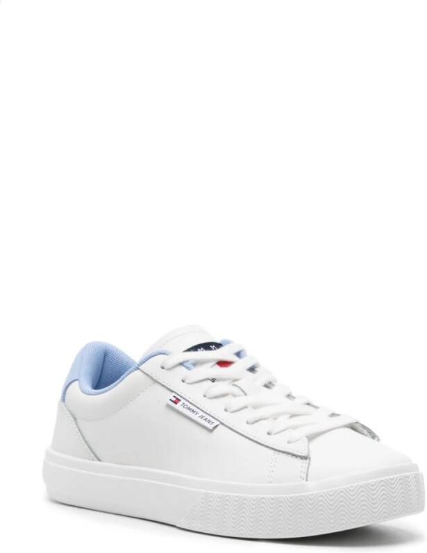 Tommy Jeans Cupsole leather sneakers White