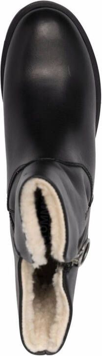 Tommy Jeans fur lining boots Black